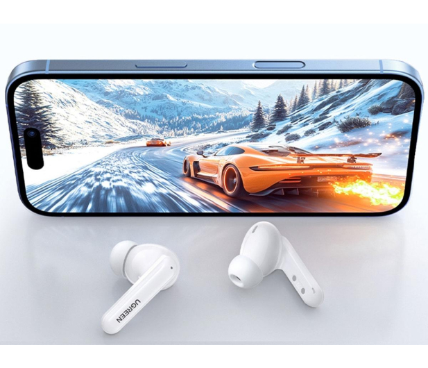 UGREEN Słuchawki dokanałowe TWS EchoBuds HiTune T6 Magic białe - 1501550 - zdjęcie 6